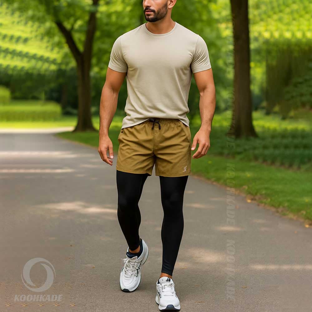 شلوارک لگ دار GYM SHARK — تصویر ۷
