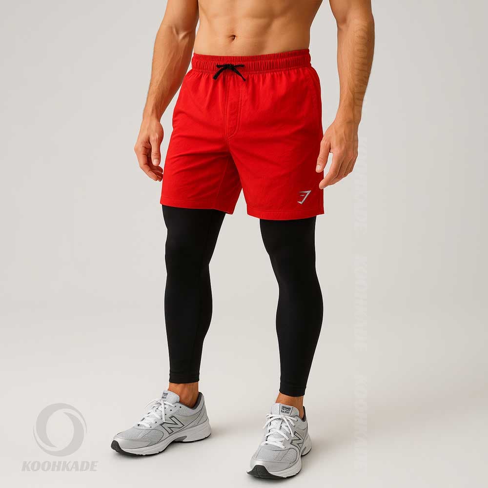 شلوارک لگ دار GYM SHARK — تصویر ۴