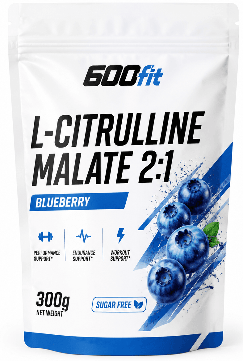 سیترولین مالات citrulline malate با طعم بلوبری 300 گرمی