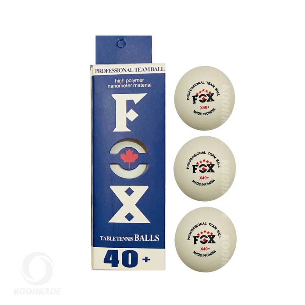 توپ پینگ پنگ FOX مدل 5 ستاره — تصویر ۴