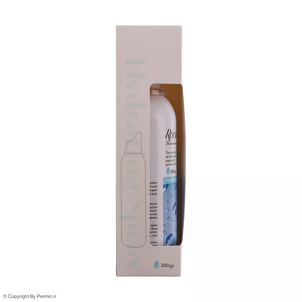 اسپری آبرسان صورت راکوتن مدل Hydrating مناسب انواع پوست وزن 200 گرم — تصویر ۶