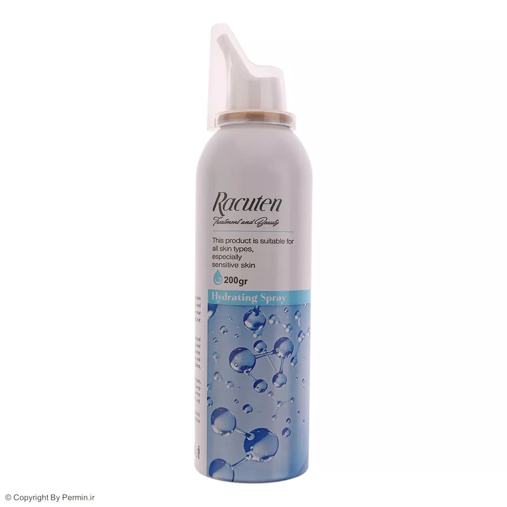 اسپری آبرسان صورت راکوتن مدل Hydrating مناسب انواع پوست وزن 200 گرم — تصویر ۴