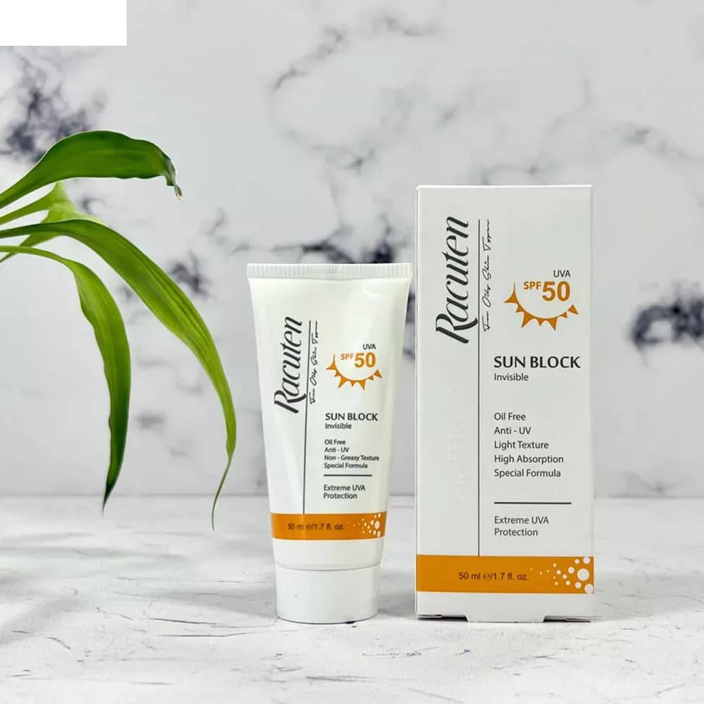 کرم ضدآفتاب بیرنگ راکوتن SPF50 مناسب پوست چرب حجم 50 میلیلیتر — تصویر ۳