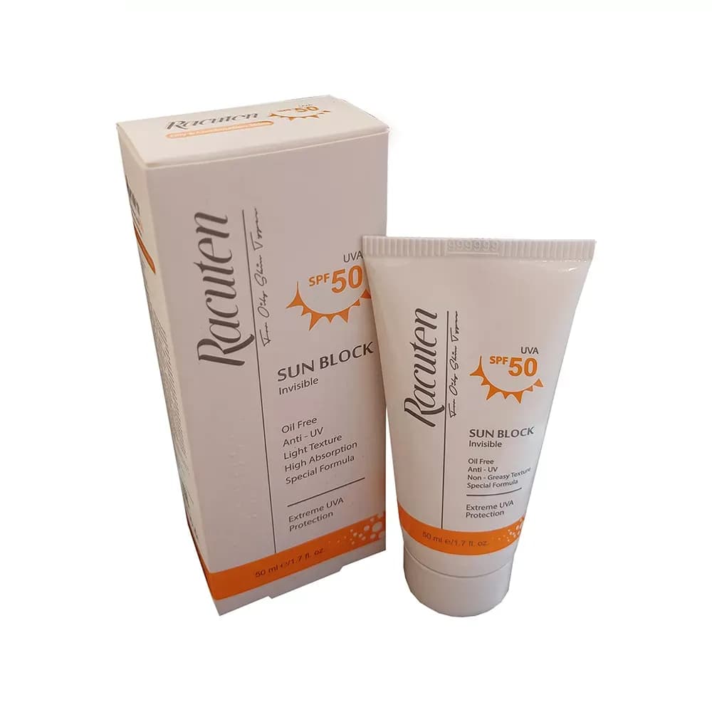 کرم ضدآفتاب بیرنگ راکوتن SPF50 مناسب پوست چرب حجم 50 میلیلیتر — تصویر ۲