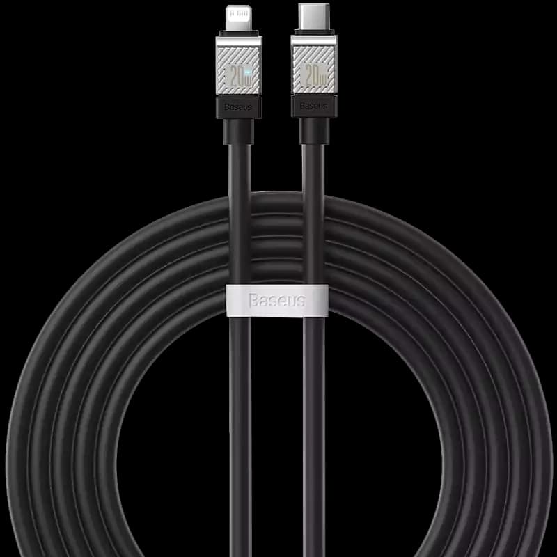 کابل USB-C به لایتنینگ باسئوس مدل Coolplay Series CAKW000101