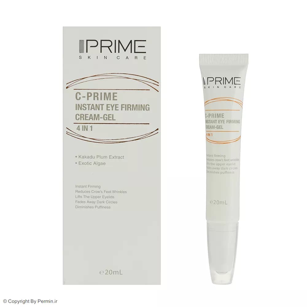 ژل کرم سفت کننده دور چشم پرایم مدل C-Prime 4in1 حجم 20 میلی لیتر — تصویر ۴