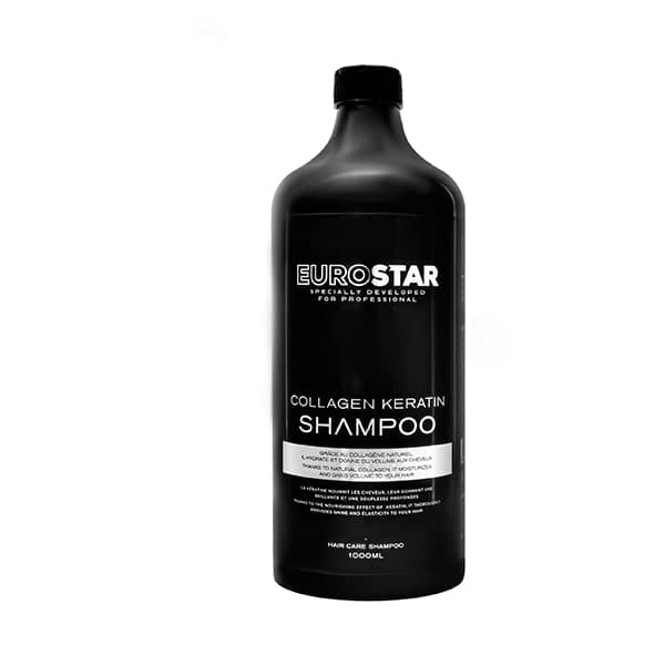 شامپو مو بدون سولفات حاوی کراتین و کلاژن یورواستار-1000ml
