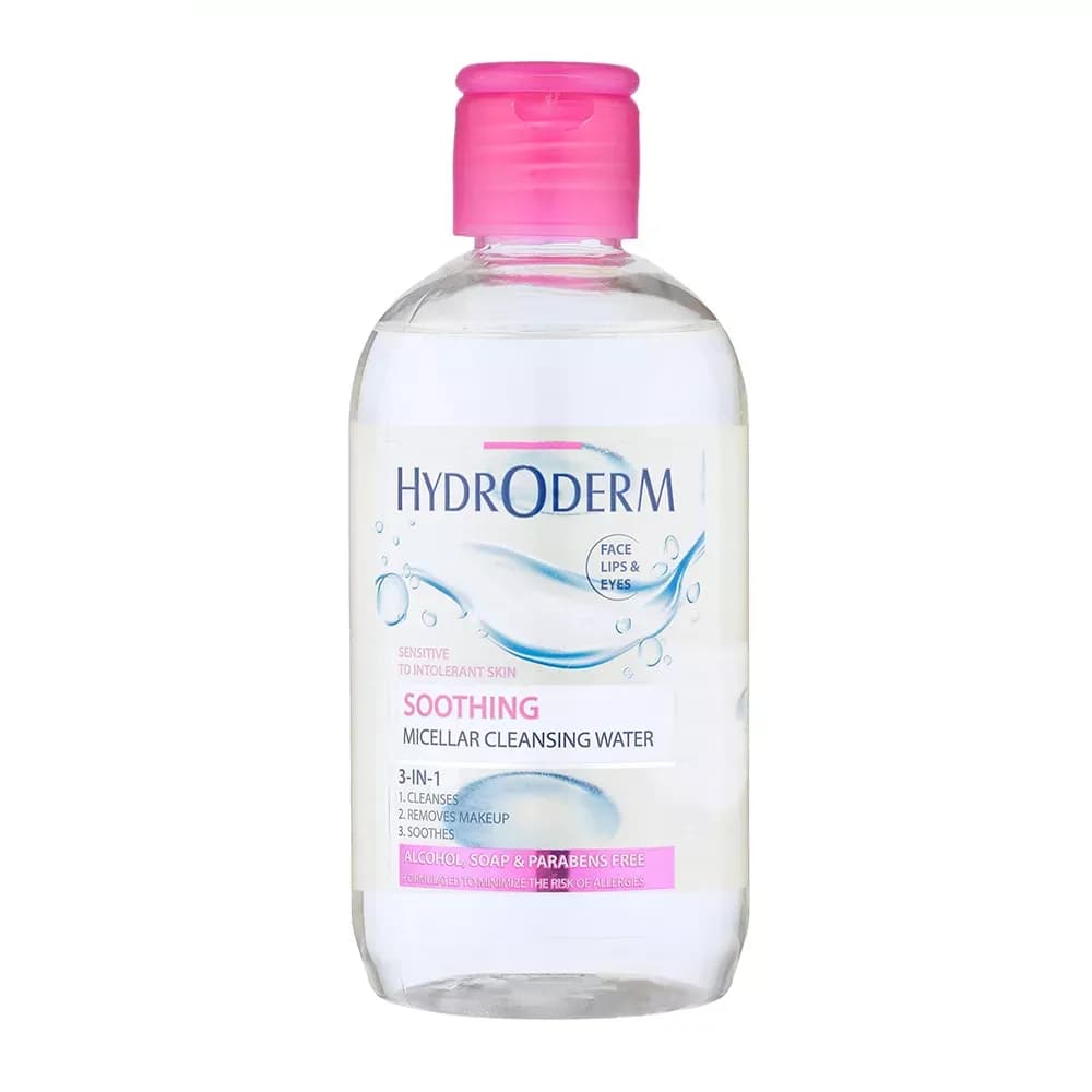 میسلار واتر هیدرودرم مدل soothing مناسب پوست حساس حجم 250 میلی لیتر