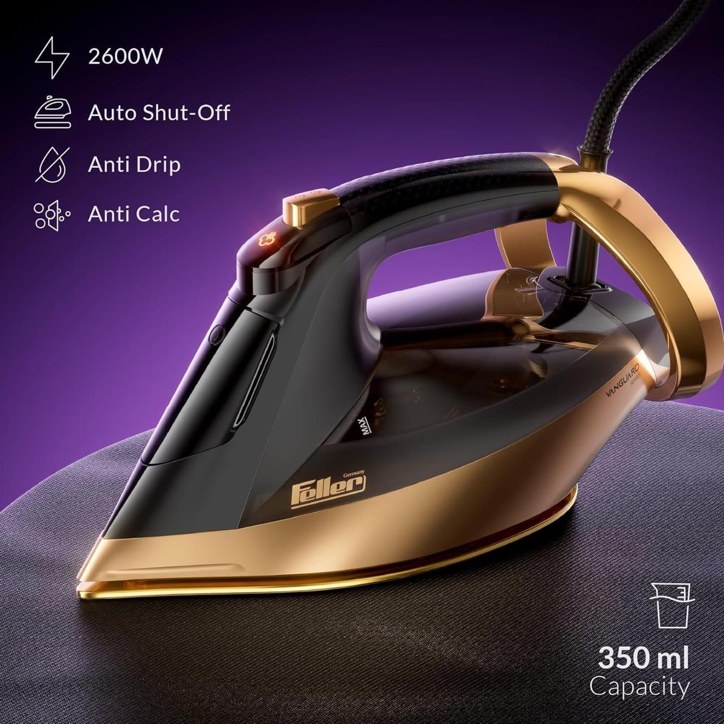 اتوبخار فلر SL260 مشکی 2600 وات — تصویر ۳