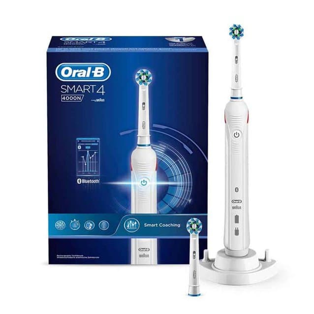 مسواک برقی اورال بی smart 4 4000N سفید — تصویر ۲