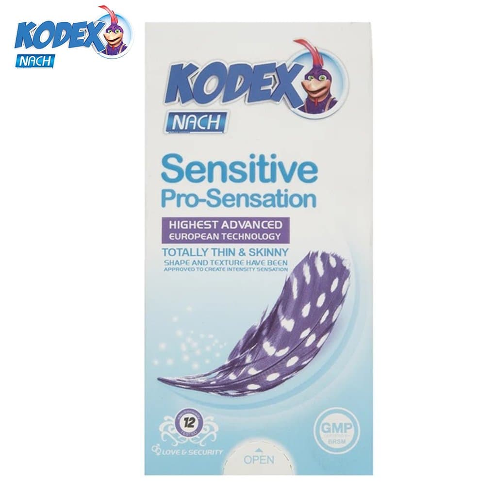 کاندوم کدکس حساس Sensitive Pro-Sensation بسته 12 عددی