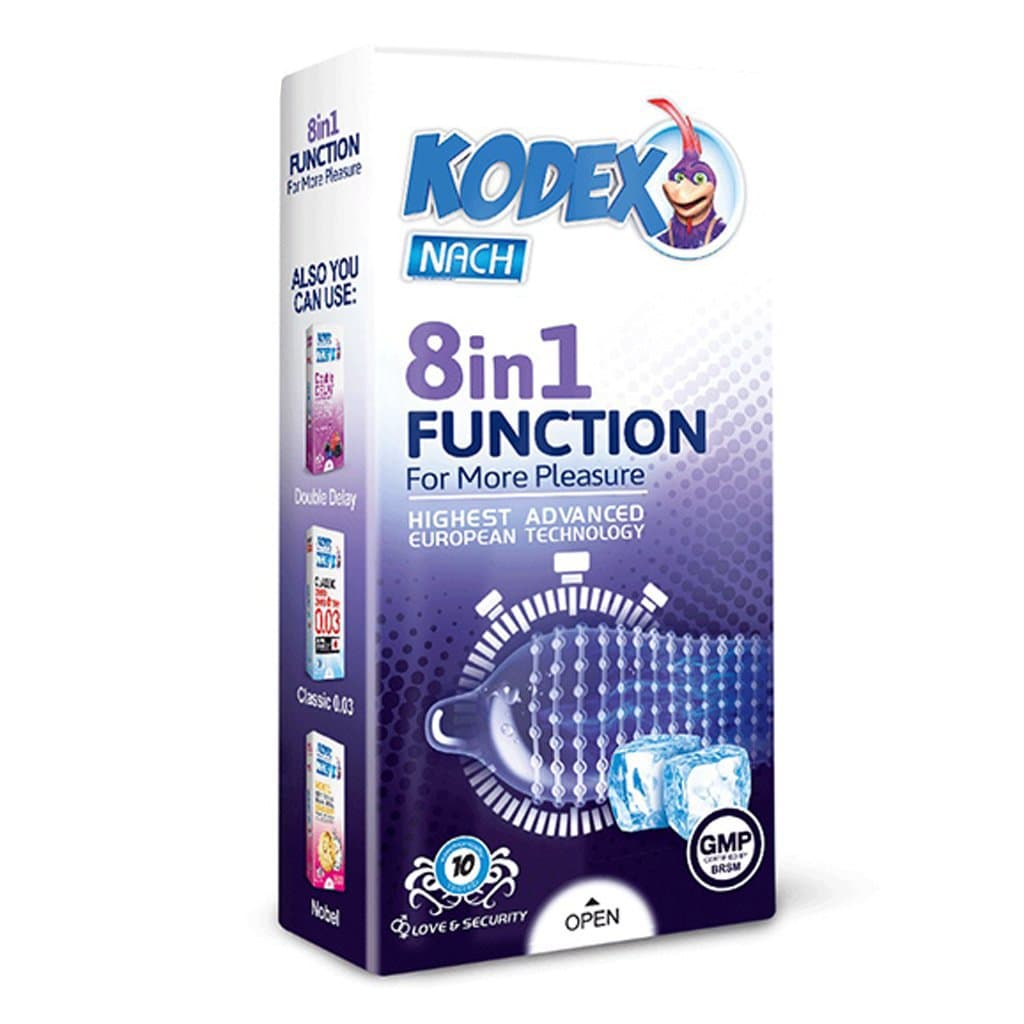 کاندوم ناچ کدکس فانکشن 8 در 1 Function — تصویر ۲