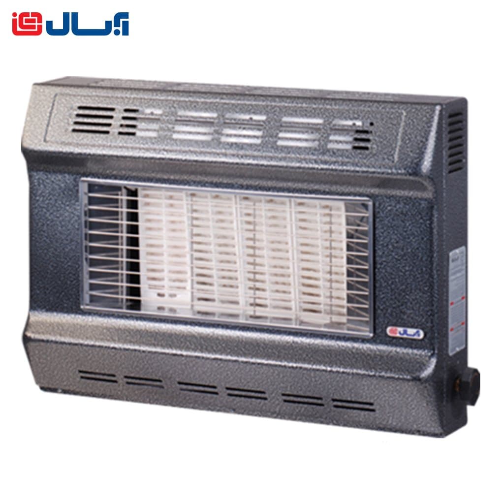 بخاری گازی آبسال مدل 465 نقره ای هوشمند دودکش دار