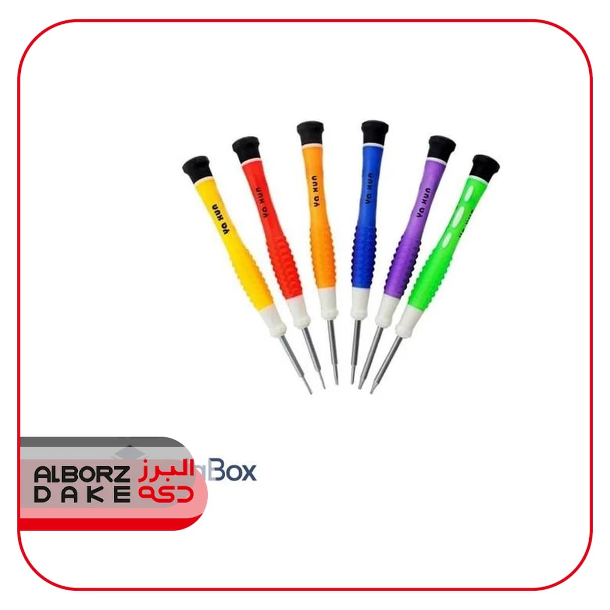ست 6 عددي پيچ گوشتي ياكسون مدل YX-6081