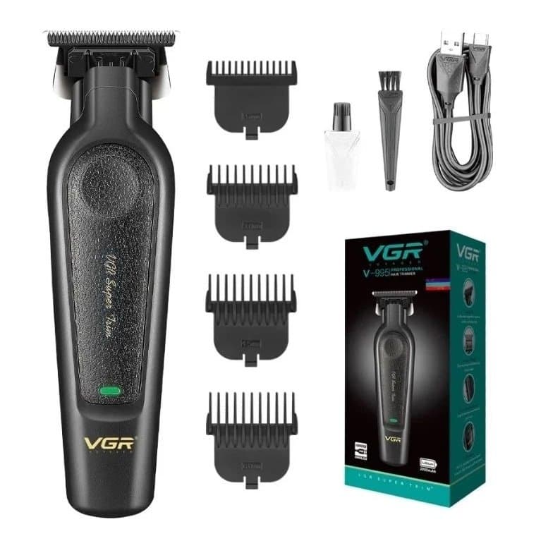 ماشین اصلاح وی جی آر VGR V-995 مشکی — تصویر ۳