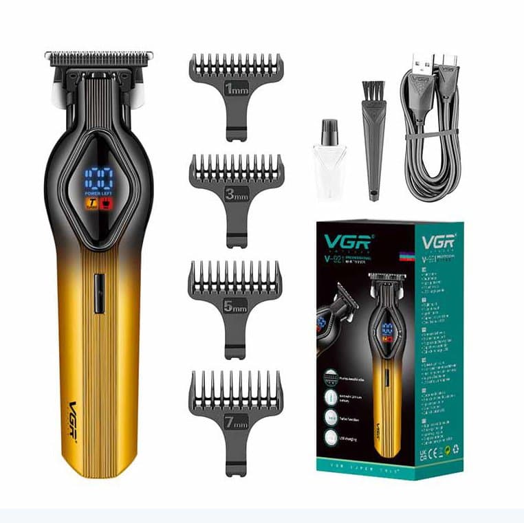 ماشین اصلاح وی جی آر VGR V-921 طلایی — تصویر ۲