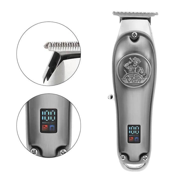 ماشین اصلاح وی جی آر V-920 نقره ای — تصویر ۳