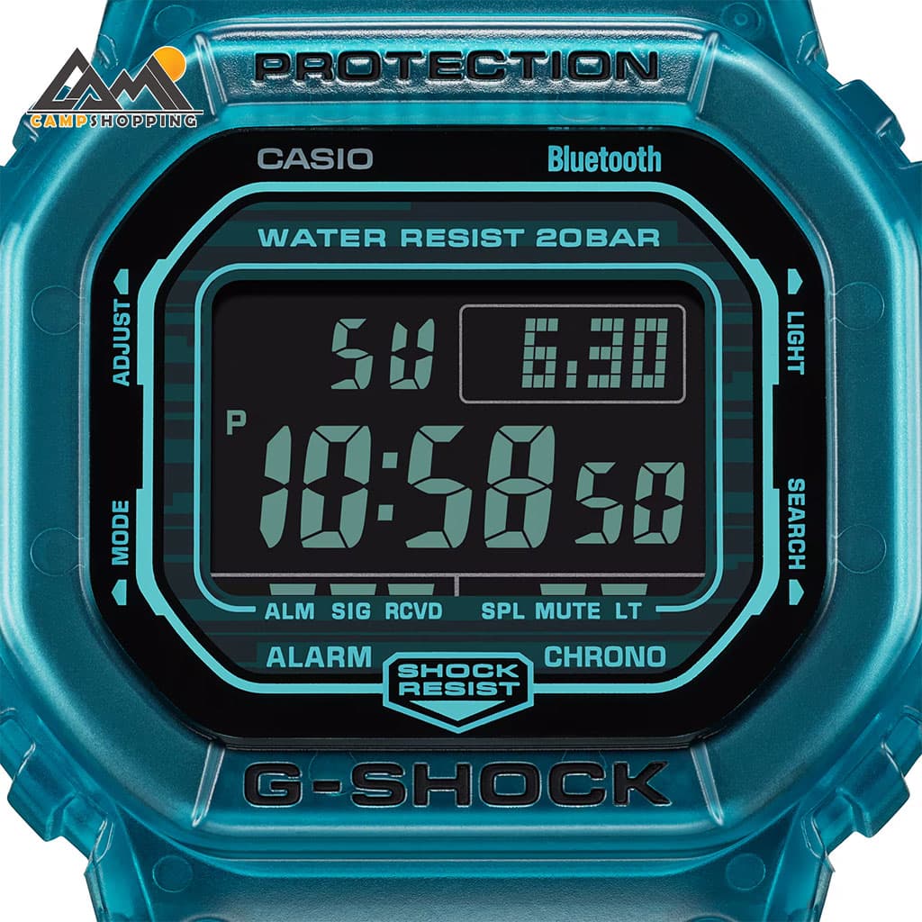 ساعت کاسیو سری G-SHOCK مدل DW-B5600G-2DR — تصویر ۵