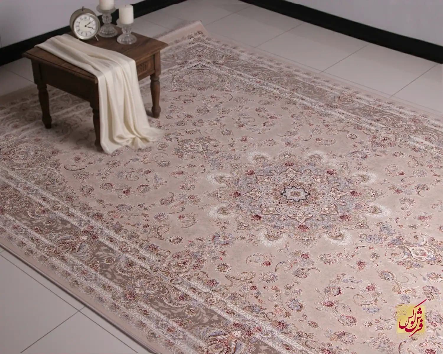 فرش کلاسیک 1509 بژ