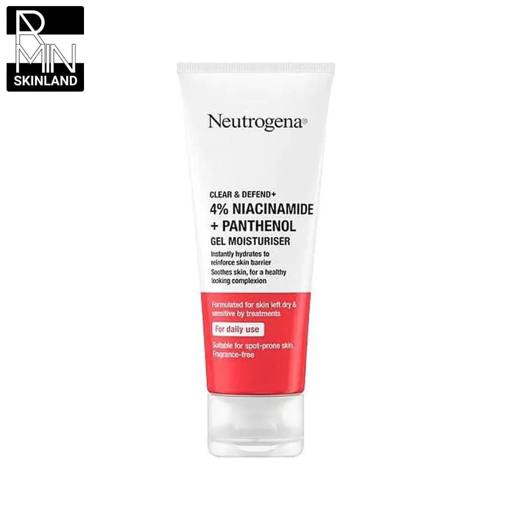 ژل آبرسان ضد جوش نوتروژینا حاوی نیاسینامید 4% و پانتنول حجم 50ml