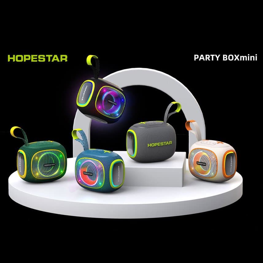 اسپیکر هوپ استار Party Boxmini-W سفید بلوتوثی 10 وات — تصویر ۴