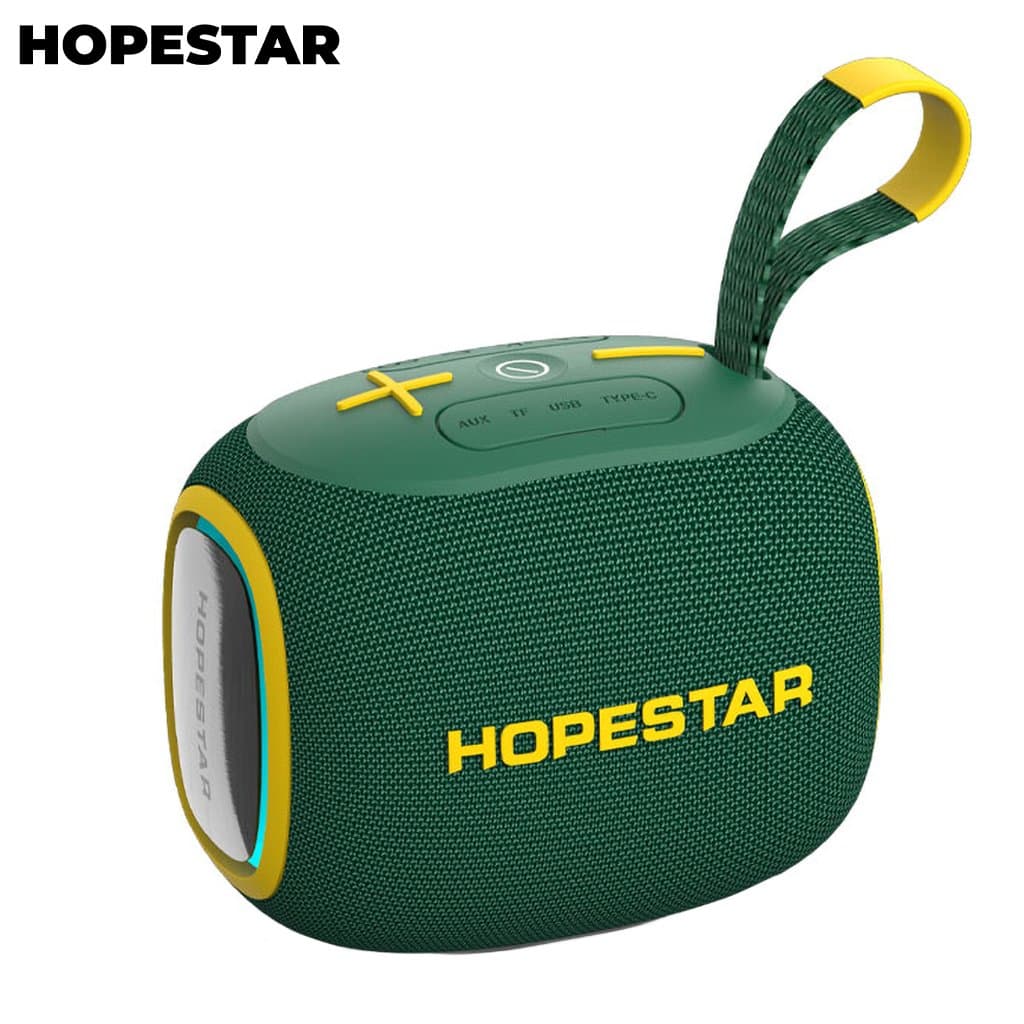اسپیکر هوپ استار Party Boxmini-Gr سبز بلوتوثی 10 وات