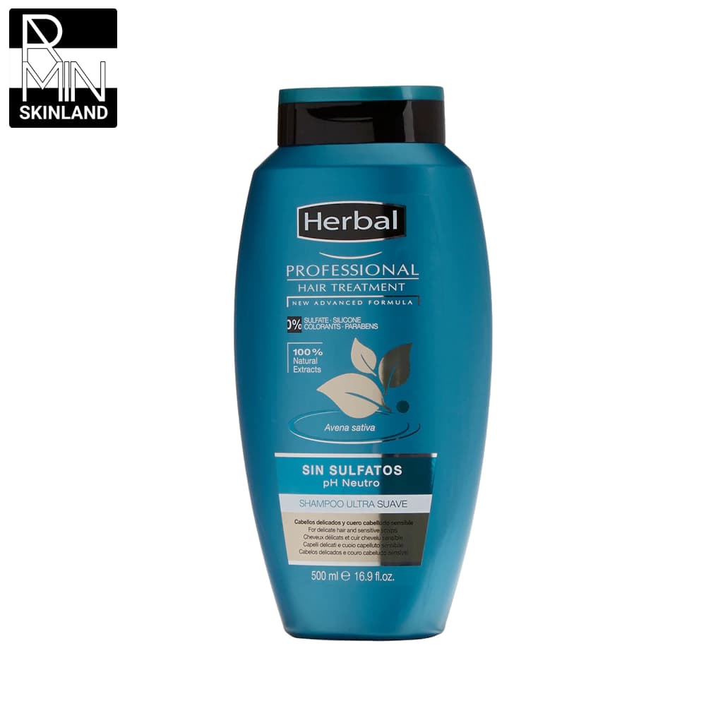 شامپو بدون سولفات هربال مدل Sin Sulfates حجم 500ml