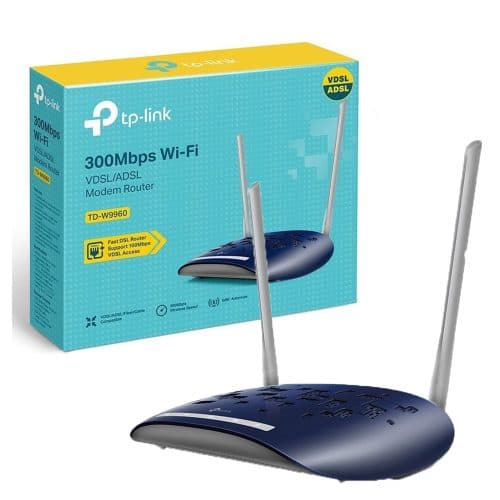 مودم تی پی لینک TP-LINK VDSL 9960 N300 گارانتی زولتریکس — تصویر ۲