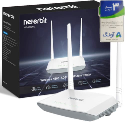 مودم NETERBIT.ADSL.4230MUآونگ