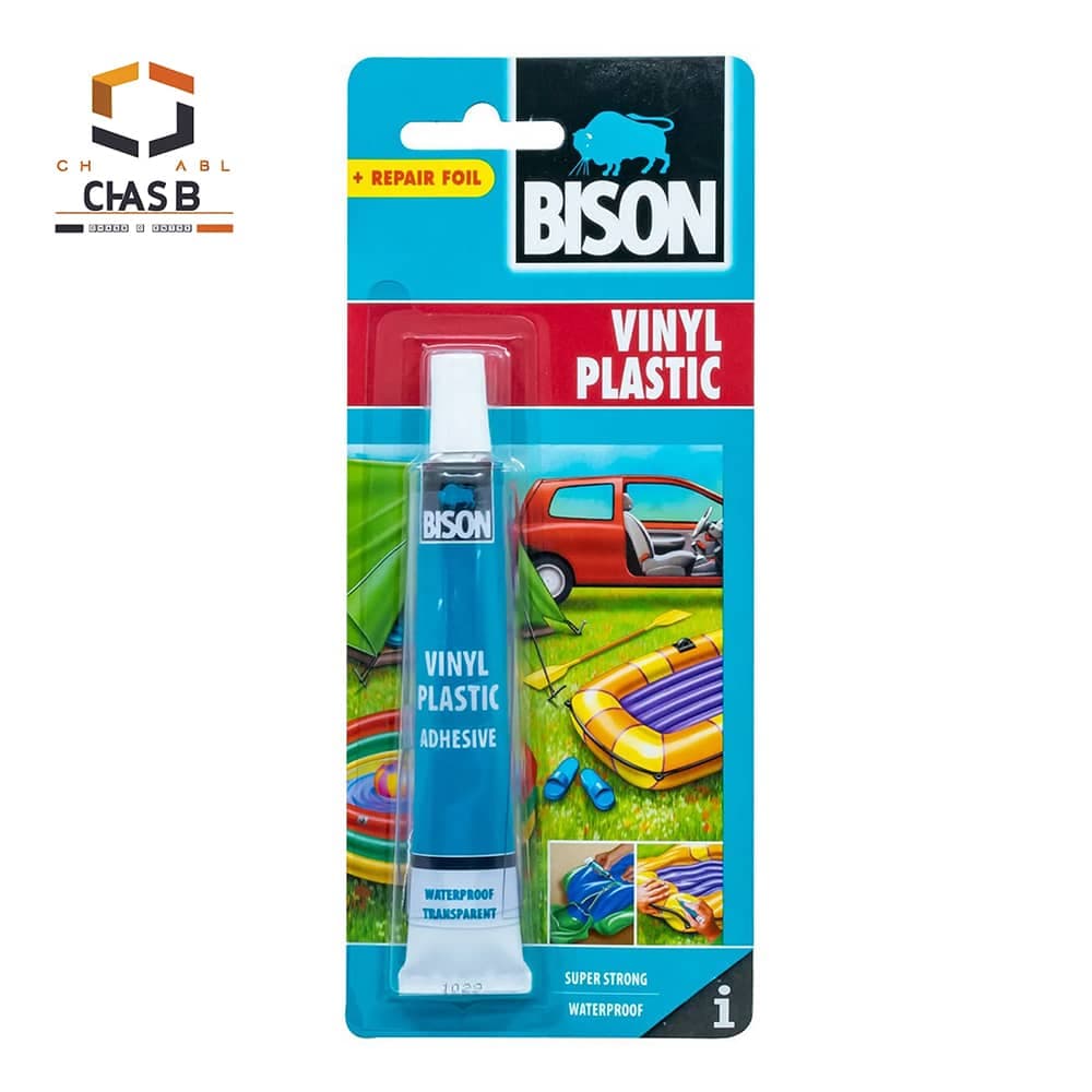 چسب وینیل پلاستیکی مخصوص تعمیرات قایق بادی و تشک بادی بایسون – BISON VINYL PLASTIC ADHESIVE