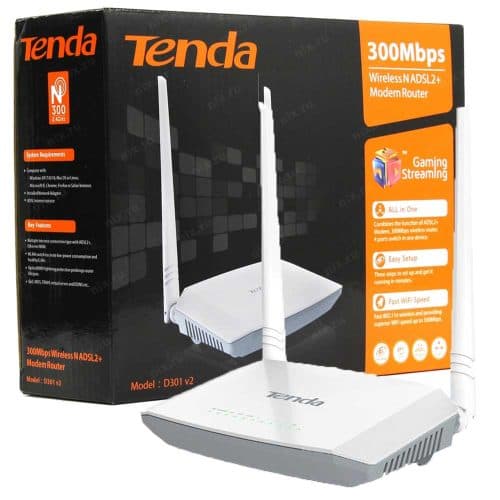 مودم TENDA.ADSL.D301.N300