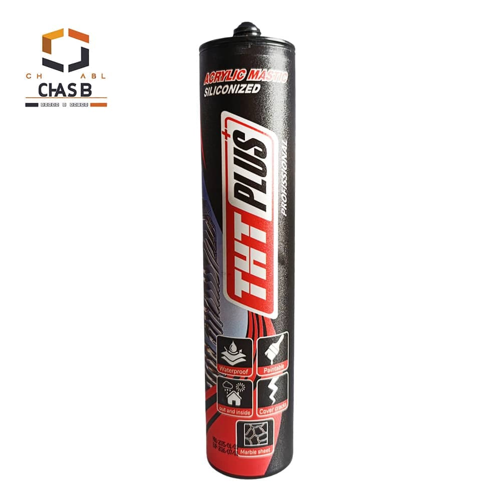 چسب ماستیک اکریلیک سیلیکونیزه تی اچ تی ویژه ماربل شیت THT MARBLE SHEET ADHESIVE — تصویر ۲