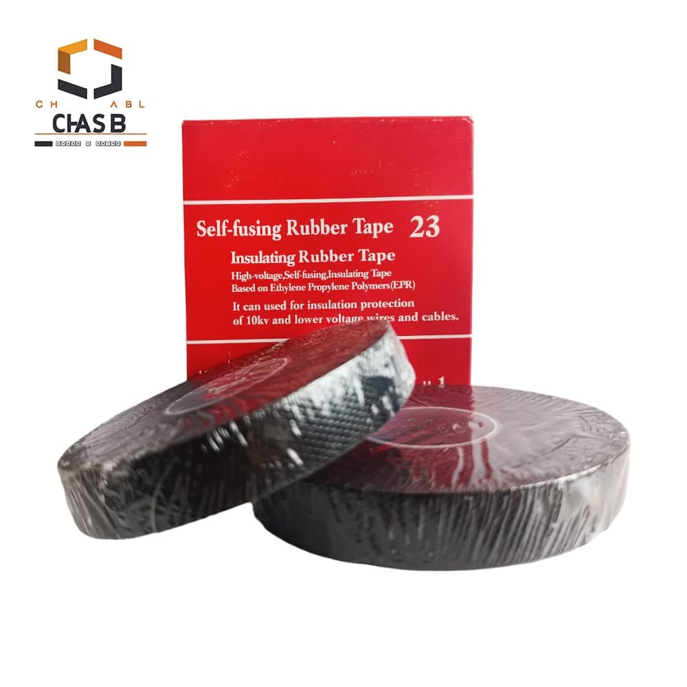 نوار چسب آپارات مدل 23 عرض SELF FUSING RUBBER TAPE 23 – 19mm