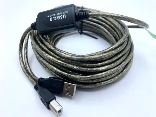 کابل USB 2.0 پرینتر (اکتیو) 20 متری