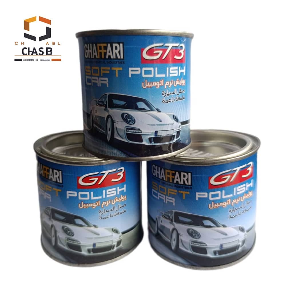 پولیش نرم غفاری مدل GHAFFARI SOFT POLISHING COMPOUND GT3 — تصویر ۳