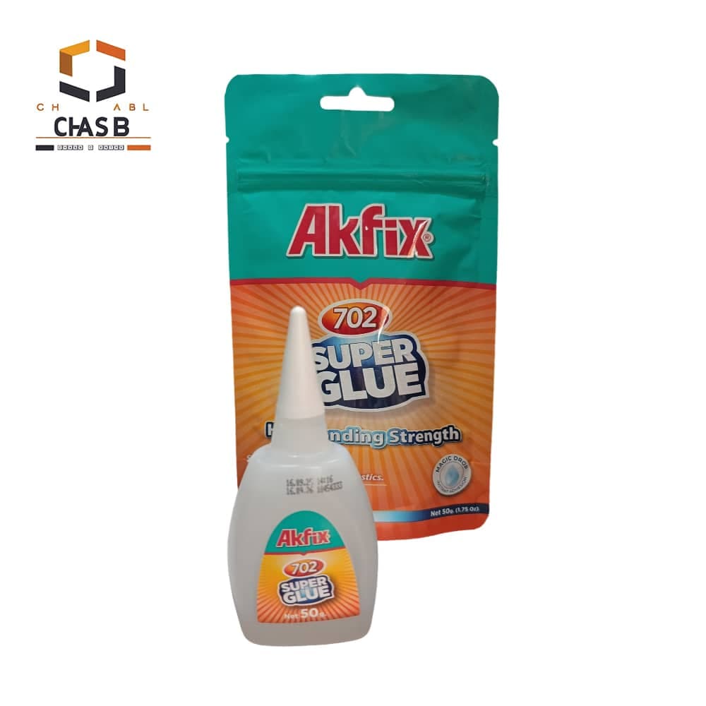 چسب ساندیسی آکفیکس 702 AKFIX SUPER GLUE 50g