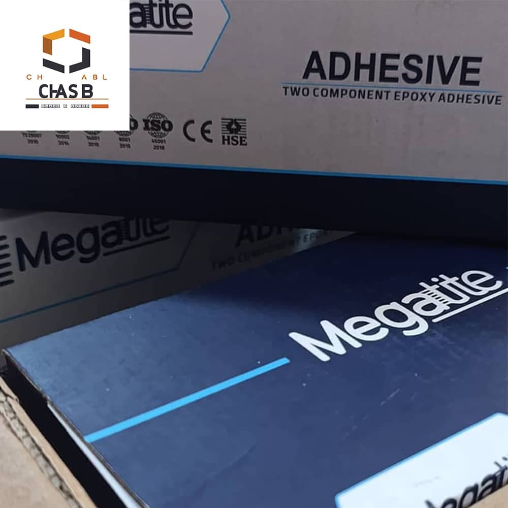 چسب اپوکسی صنعتی مگاتایت FL11 تقویت شده با فولاد مخصوص فلز و کامپوزیت – EPOXY MEGATITE FL11 500gr — تصویر ۴