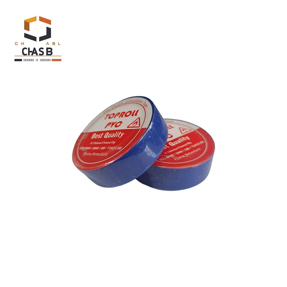 چسب برق آبی BLUE PVC ELECTRICAL INSULATION TAPE — تصویر ۲