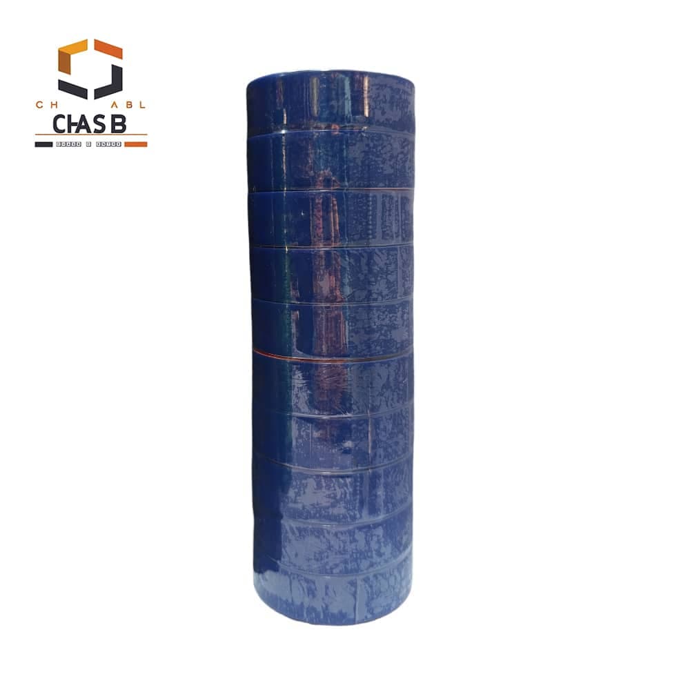 چسب برق آبی BLUE PVC ELECTRICAL INSULATION TAPE — تصویر ۳