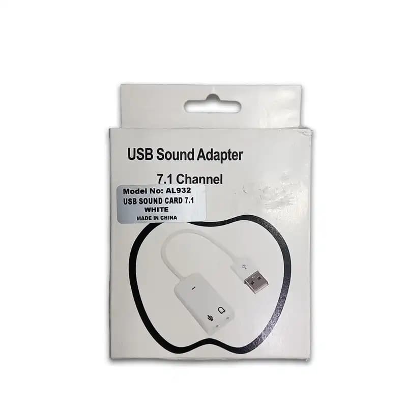 کارت صدا USB به 2AUX برند فوجیشکا مدل AL932 — تصویر ۳