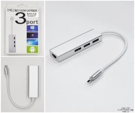 مبدل چندکاره USB-C به اترنت مدل AL659