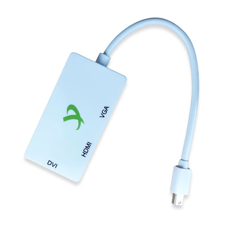 مبدل کابلی چندکاره Mini DisplayPort به HDMI، DVI و VGA مدل FJCN6010 — تصویر ۴