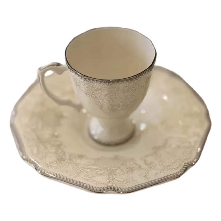 سرویس چینی توس برند ادگار (edgar) لیدیا پلاتین 12 نفره 101 پارچه — تصویر ۸