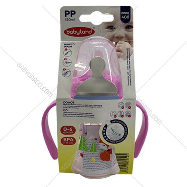 شیشه شیر آنتی کولیک بی بی لند کد 408 0 تا 6 ماه — تصویر ۳