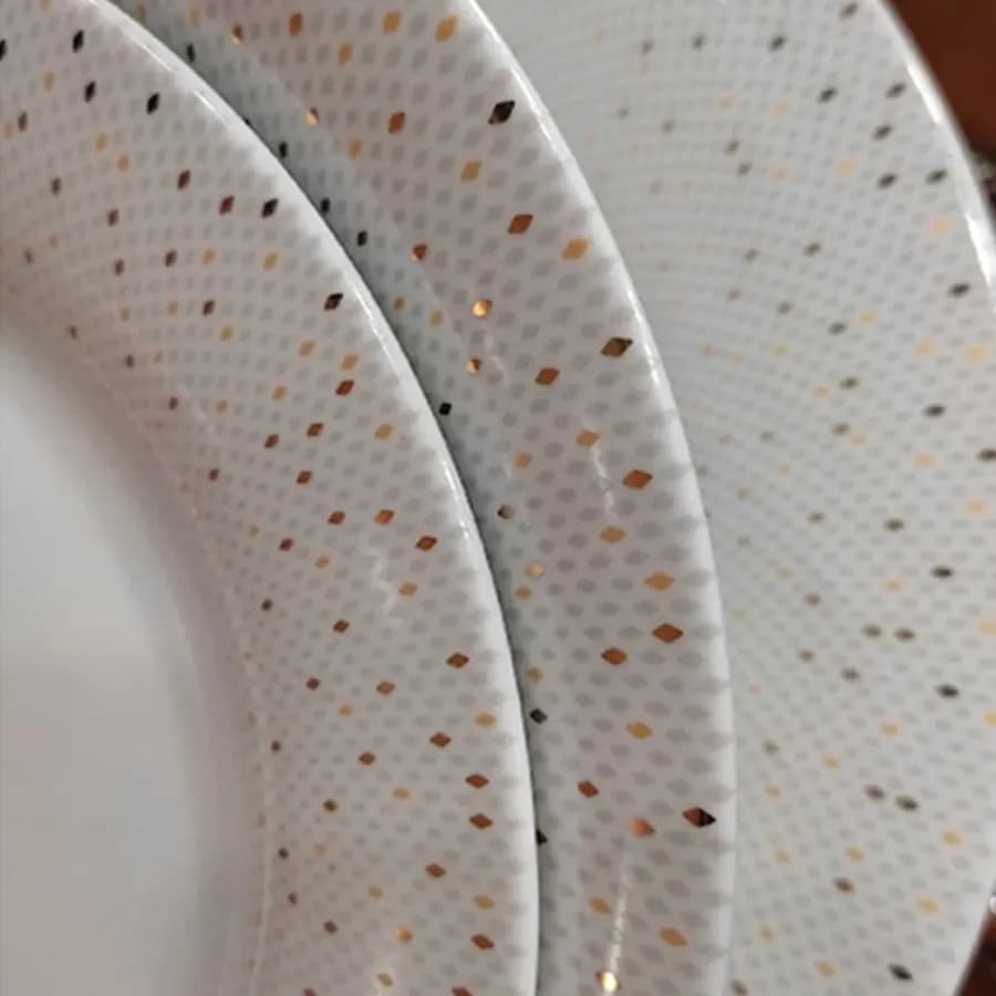 سرویس چینی زرین پیکره شهرزاد مدل سان رایز 12 نفره 108 پارچه — تصویر ۷