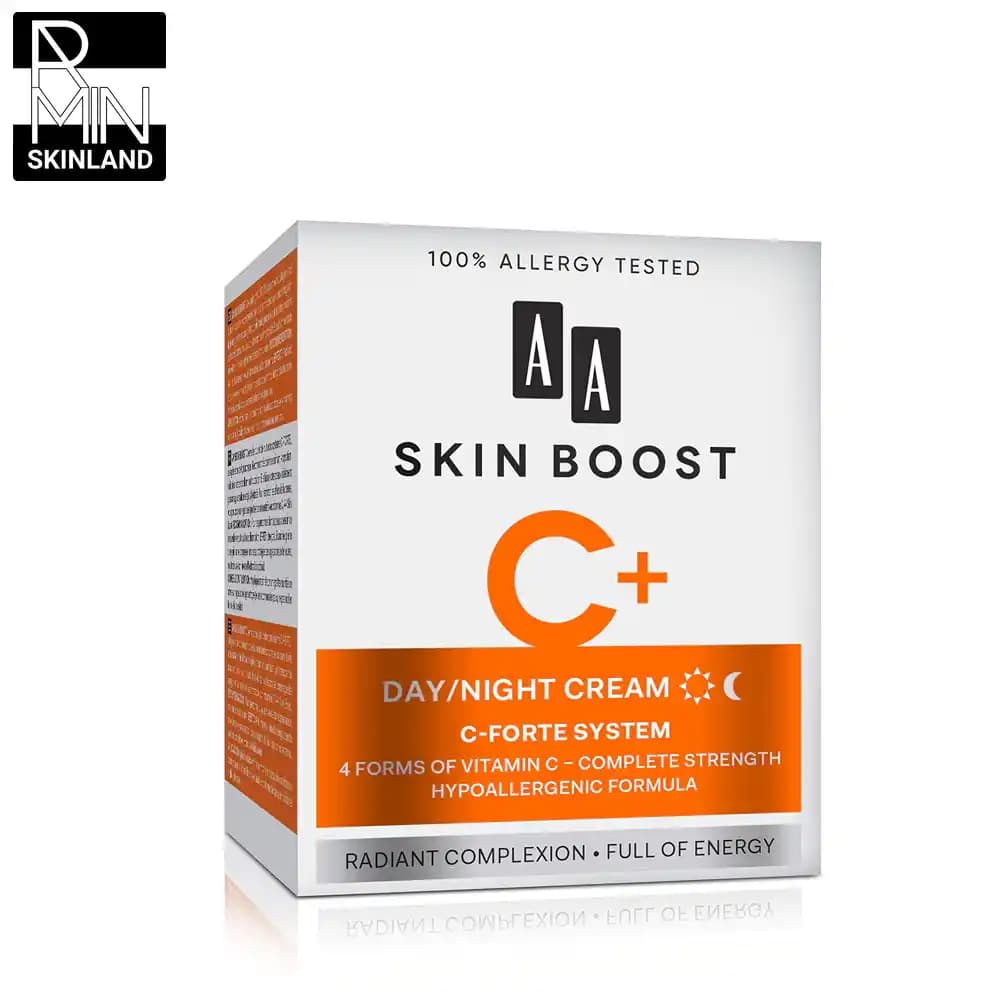 کرم روز و شب ویتامین سی دابل ای AA مدل HA+ Skin Boost حجم 50ml — تصویر ۲