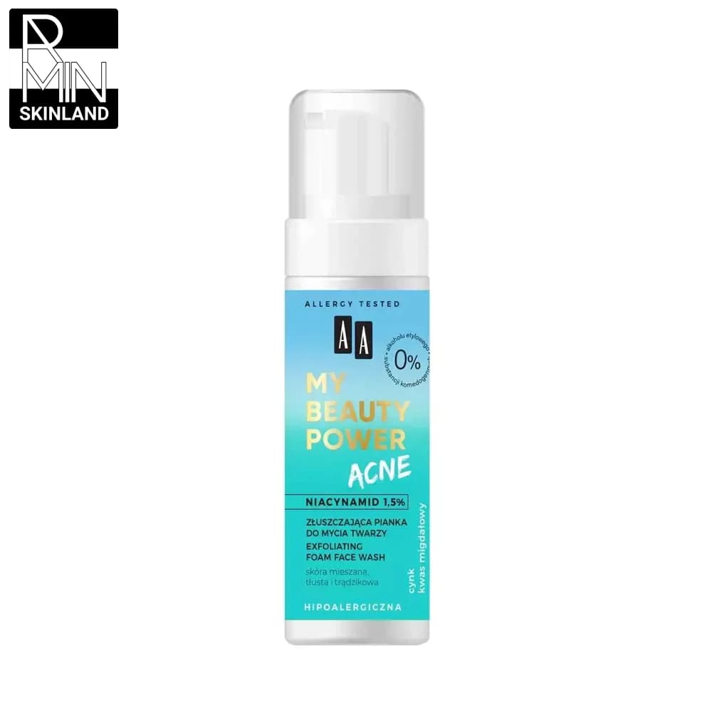 فوم ضد جوش AA مدل Niacinamide حجم 150ml