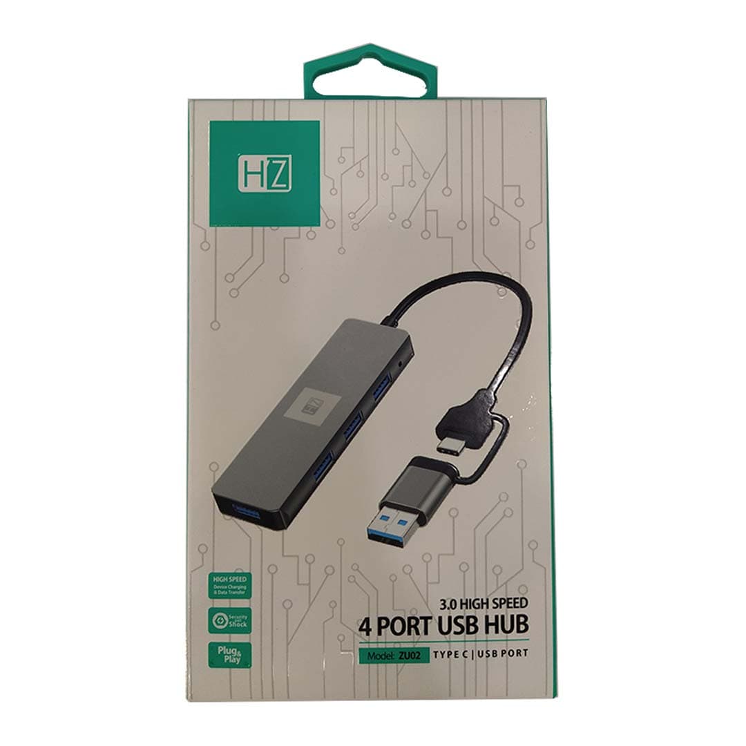 هاب 4 پورت هیتز مدل HEATZ ZU02 — تصویر ۲