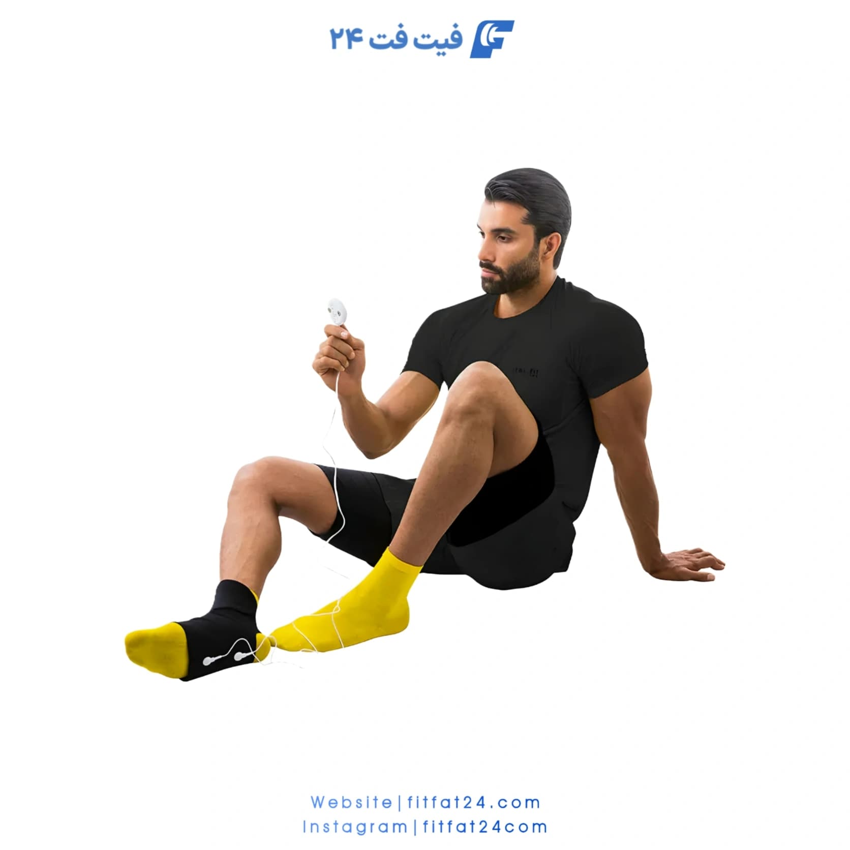 ماساژور کف پا و روی پا برقی ای ام اس ایتال فیت + یک کنترلر — تصویر ۶
