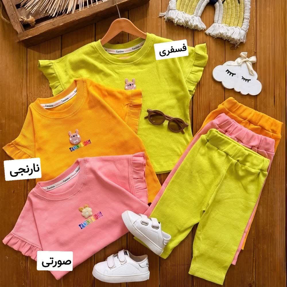 تیشرت و شلوارک دخترانه هلن — تصویر ۳